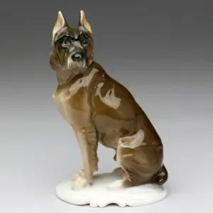 Porcelánová figurka - Velký knírač, Rosenthal, D. Moldenhauer, 1923