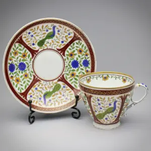 Porcelánový šálek na čaj, Západní Čechy, poslední třetina 19. století