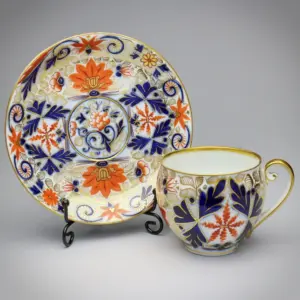Porcelánový šálek na čaj, Pirkenhammer, Československo, 20. léta 20. století